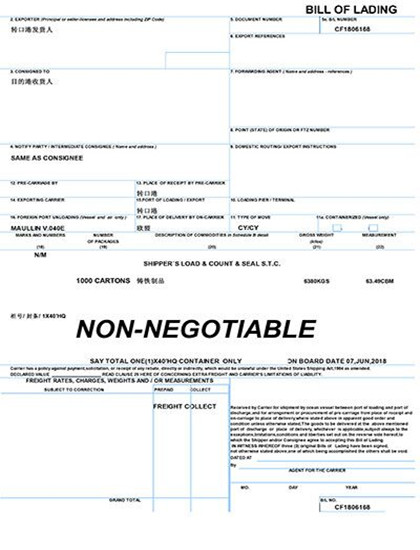 鋼鐵制品轉(zhuǎn)口方案