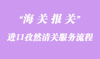 進口孜然清關服務流程